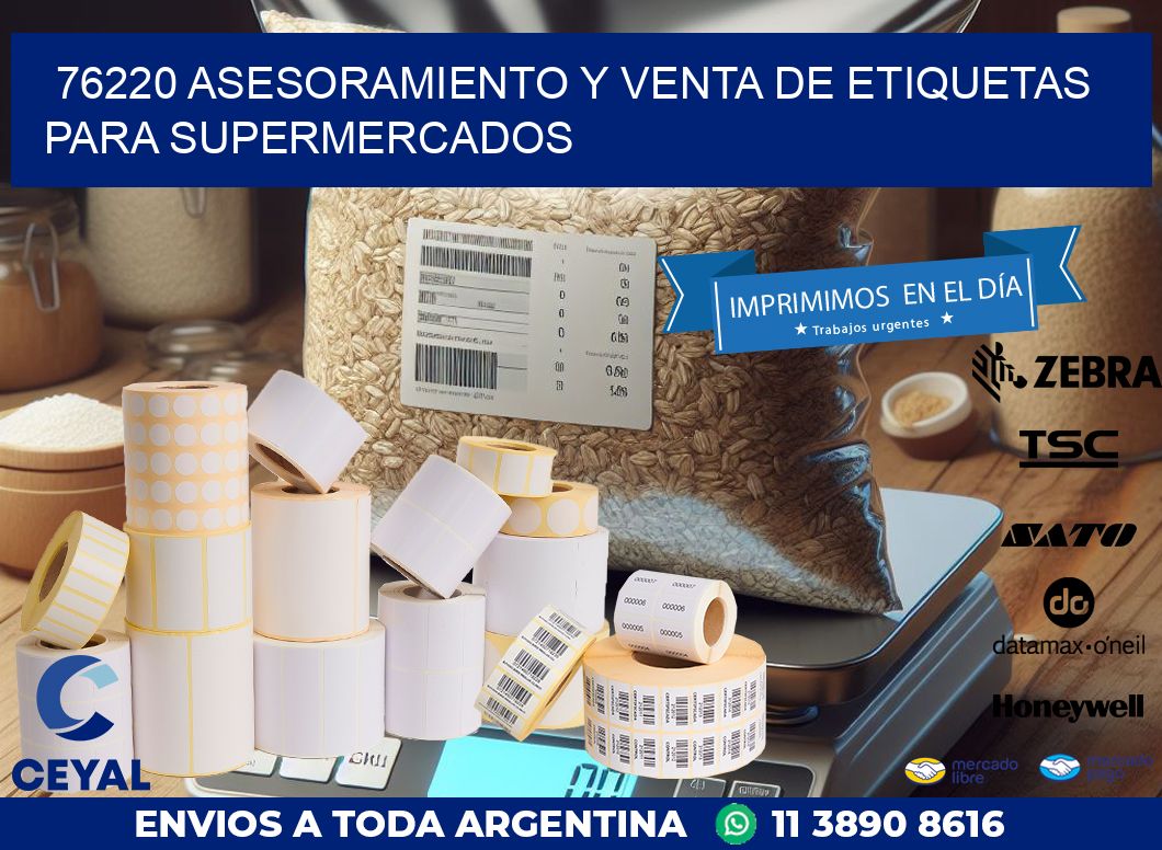76220 ASESORAMIENTO Y VENTA DE ETIQUETAS PARA SUPERMERCADOS