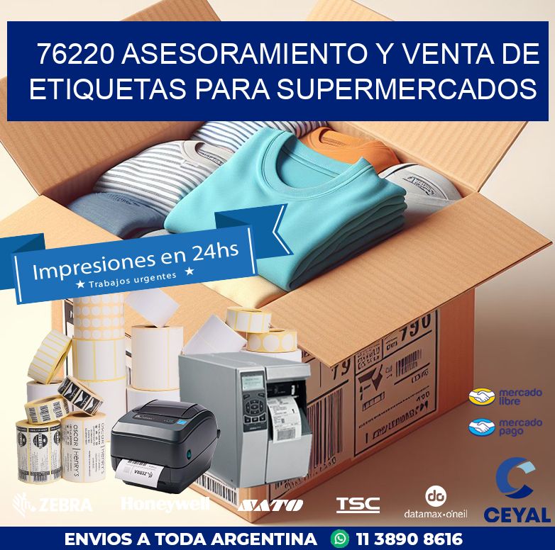 76220 ASESORAMIENTO Y VENTA DE ETIQUETAS PARA SUPERMERCADOS