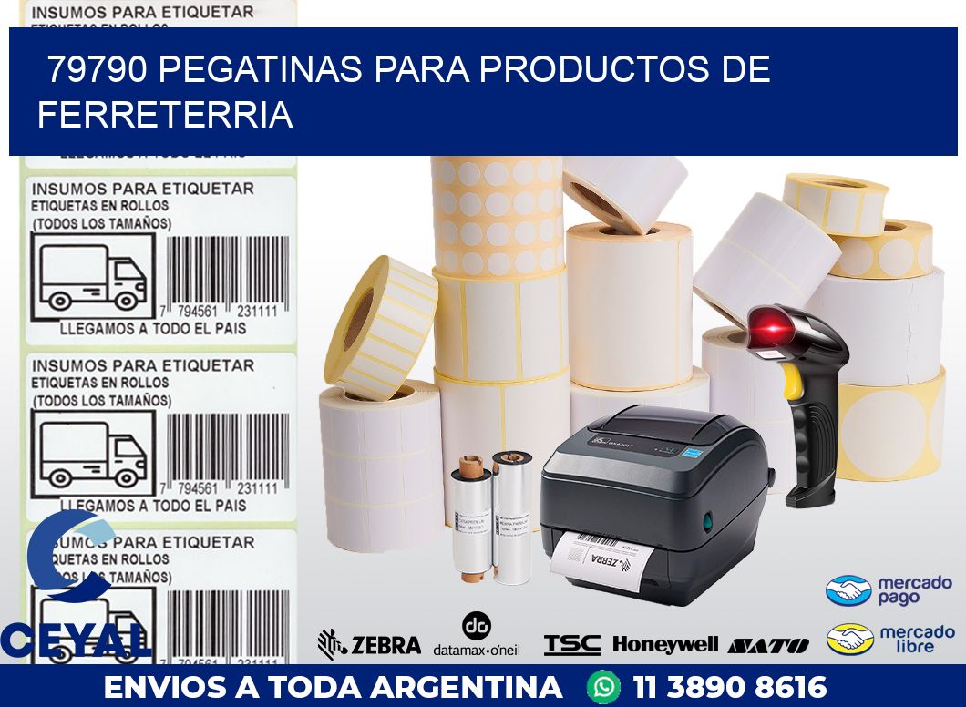 79790 PEGATINAS PARA PRODUCTOS DE FERRETERRIA