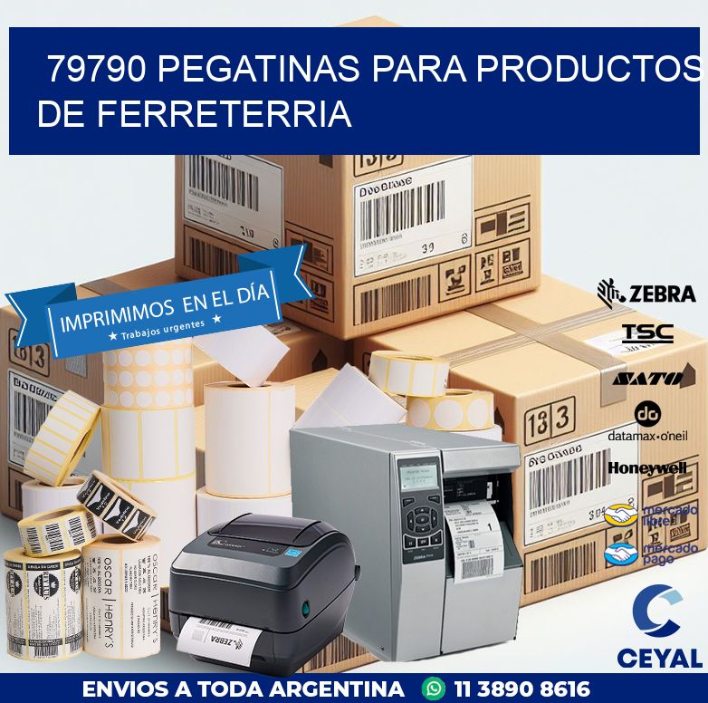 79790 PEGATINAS PARA PRODUCTOS DE FERRETERRIA