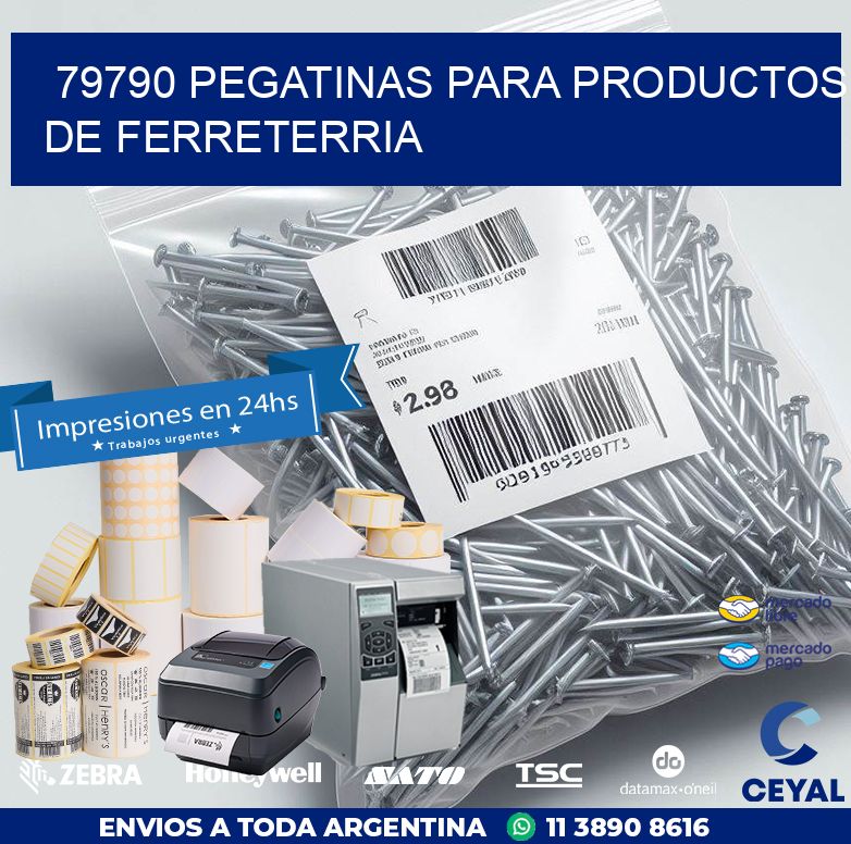 79790 PEGATINAS PARA PRODUCTOS DE FERRETERRIA