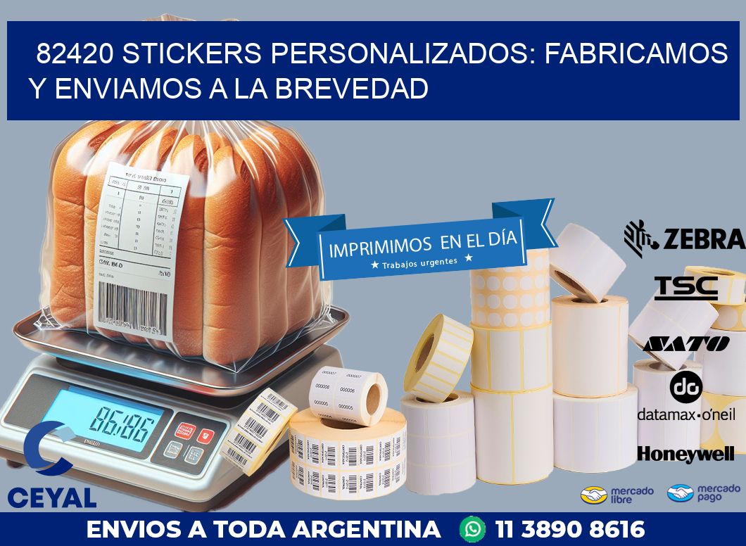 82420 STICKERS PERSONALIZADOS: FABRICAMOS Y ENVIAMOS A LA BREVEDAD