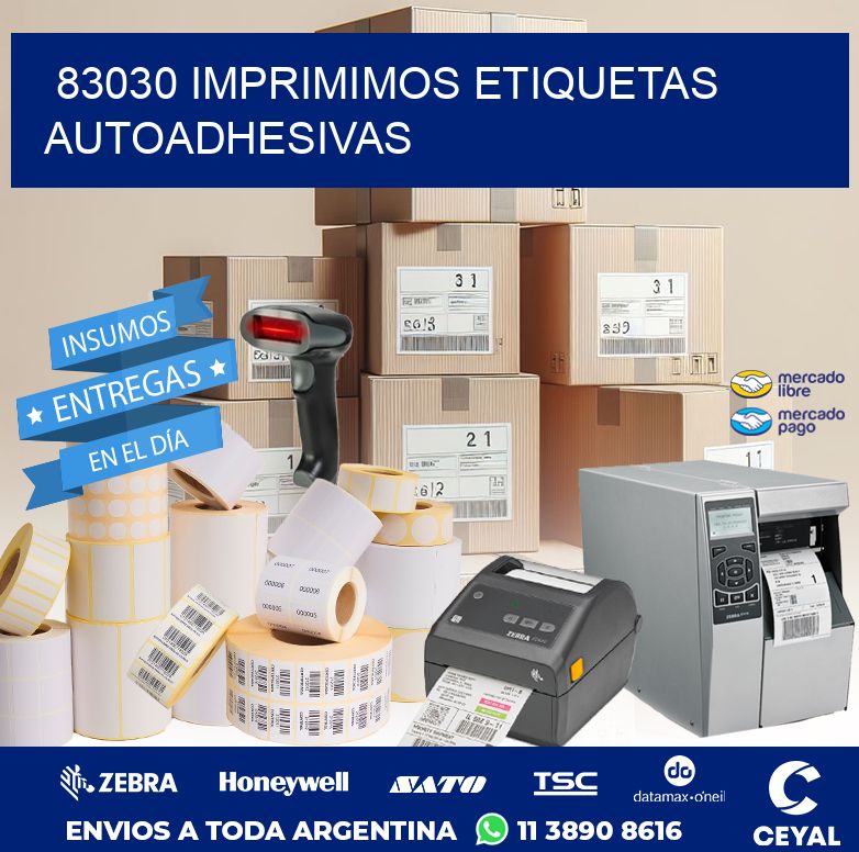83030 IMPRIMIMOS ETIQUETAS AUTOADHESIVAS