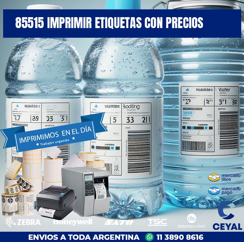 85515 IMPRIMIR ETIQUETAS CON PRECIOS