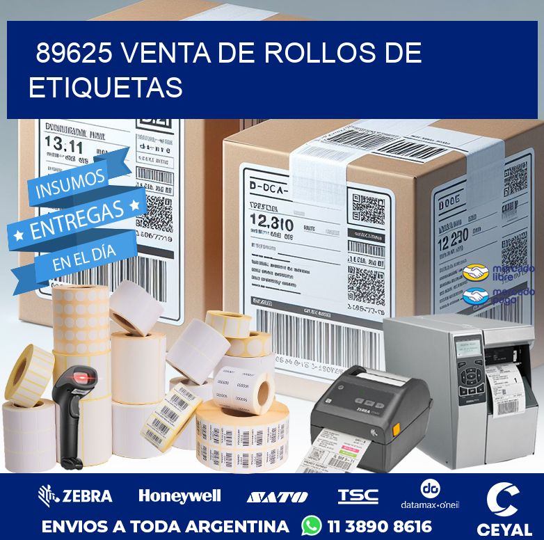 89625 VENTA DE ROLLOS DE ETIQUETAS