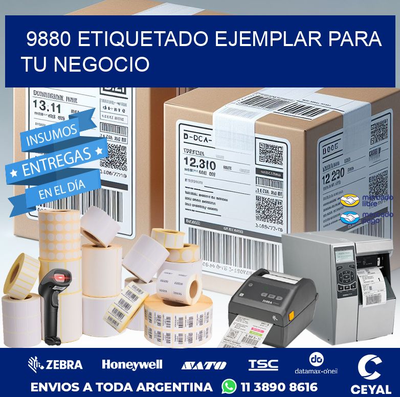 9880 ETIQUETADO EJEMPLAR PARA TU NEGOCIO