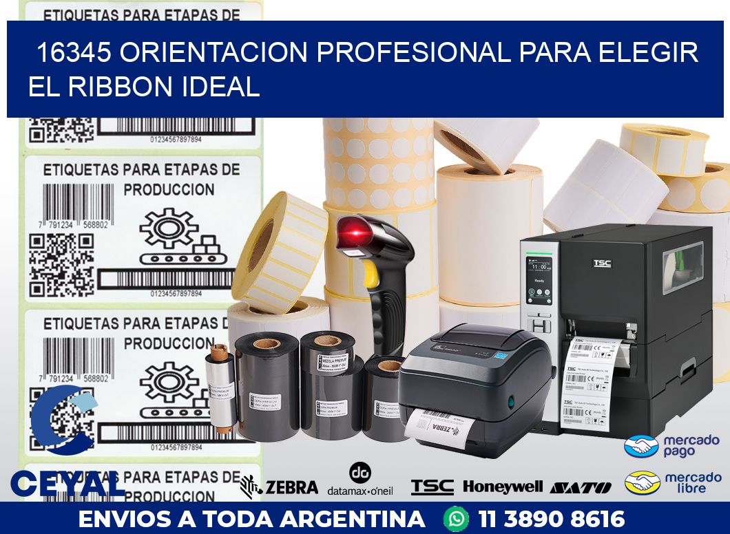 16345 ORIENTACION PROFESIONAL PARA ELEGIR EL RIBBON IDEAL