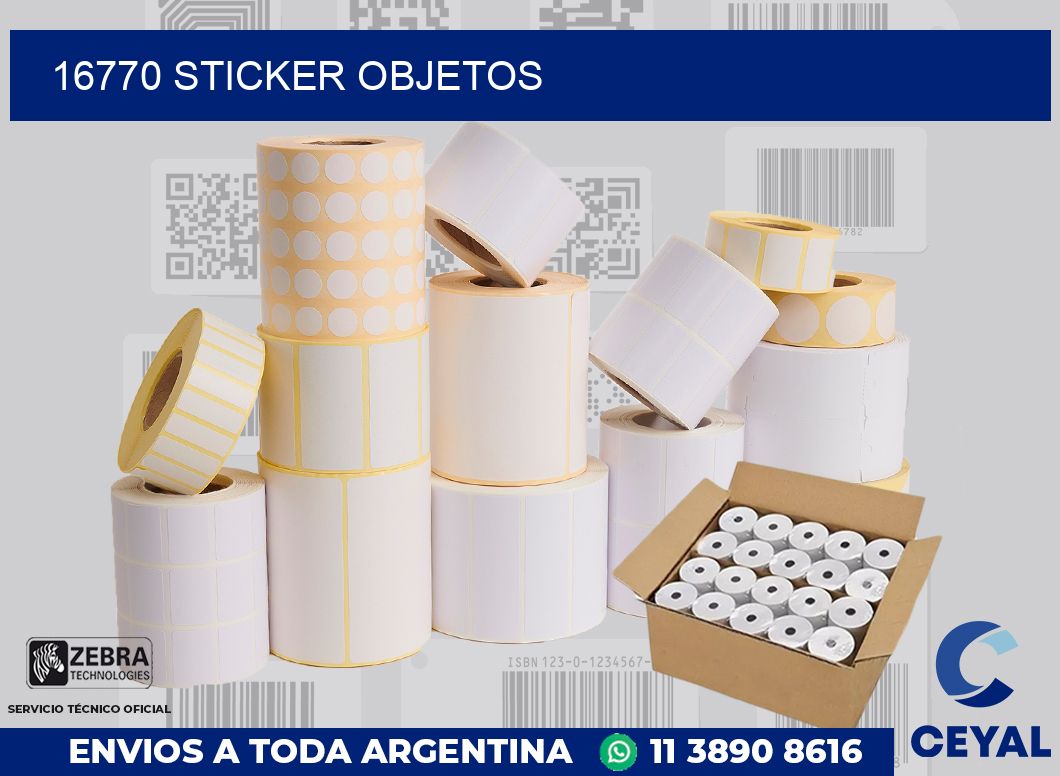 16770 STICKER OBJETOS
