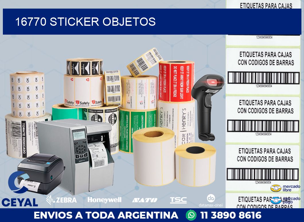 16770 STICKER OBJETOS