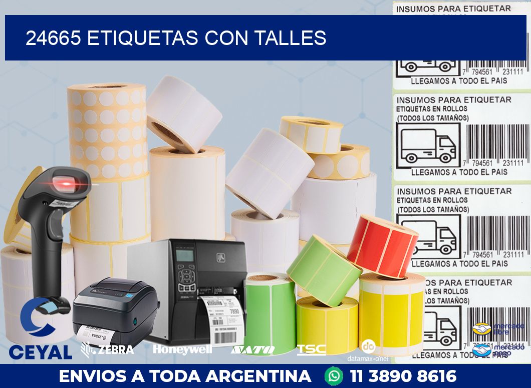 24665 ETIQUETAS CON TALLES