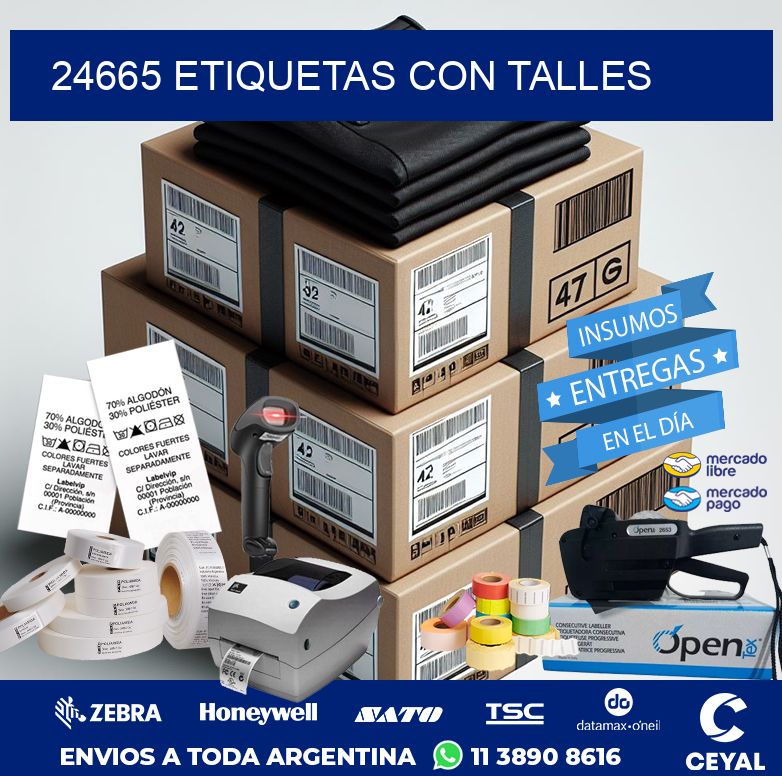 24665 ETIQUETAS CON TALLES