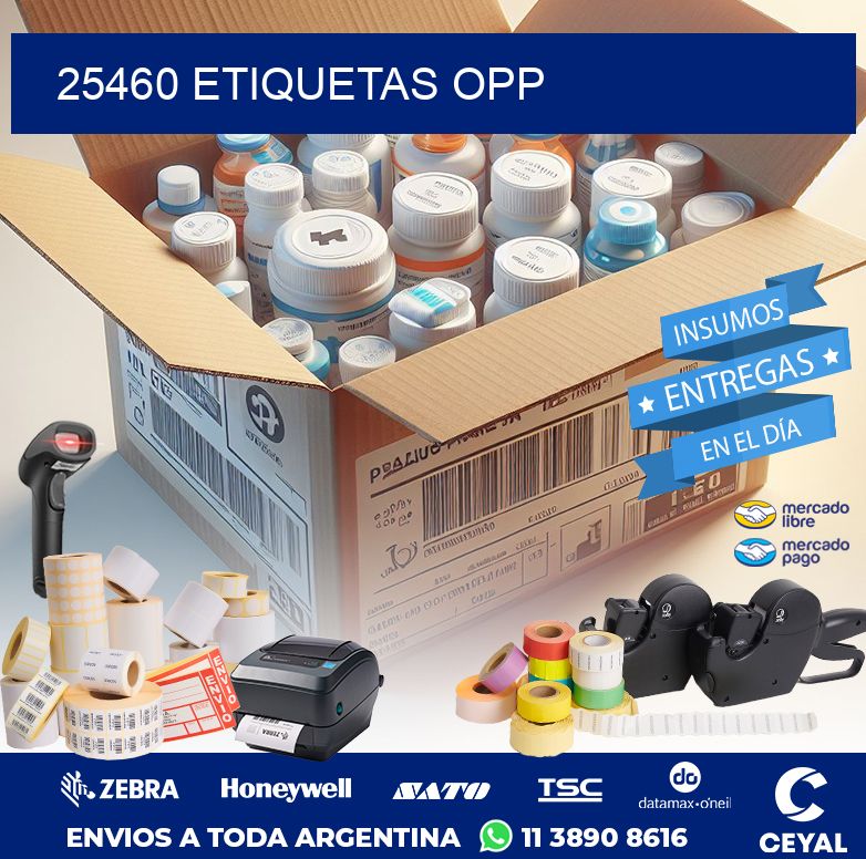 25460 ETIQUETAS OPP