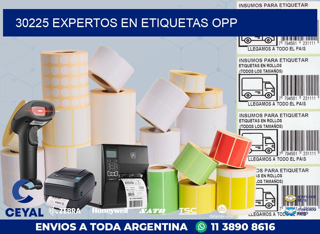 30225 EXPERTOS EN ETIQUETAS OPP