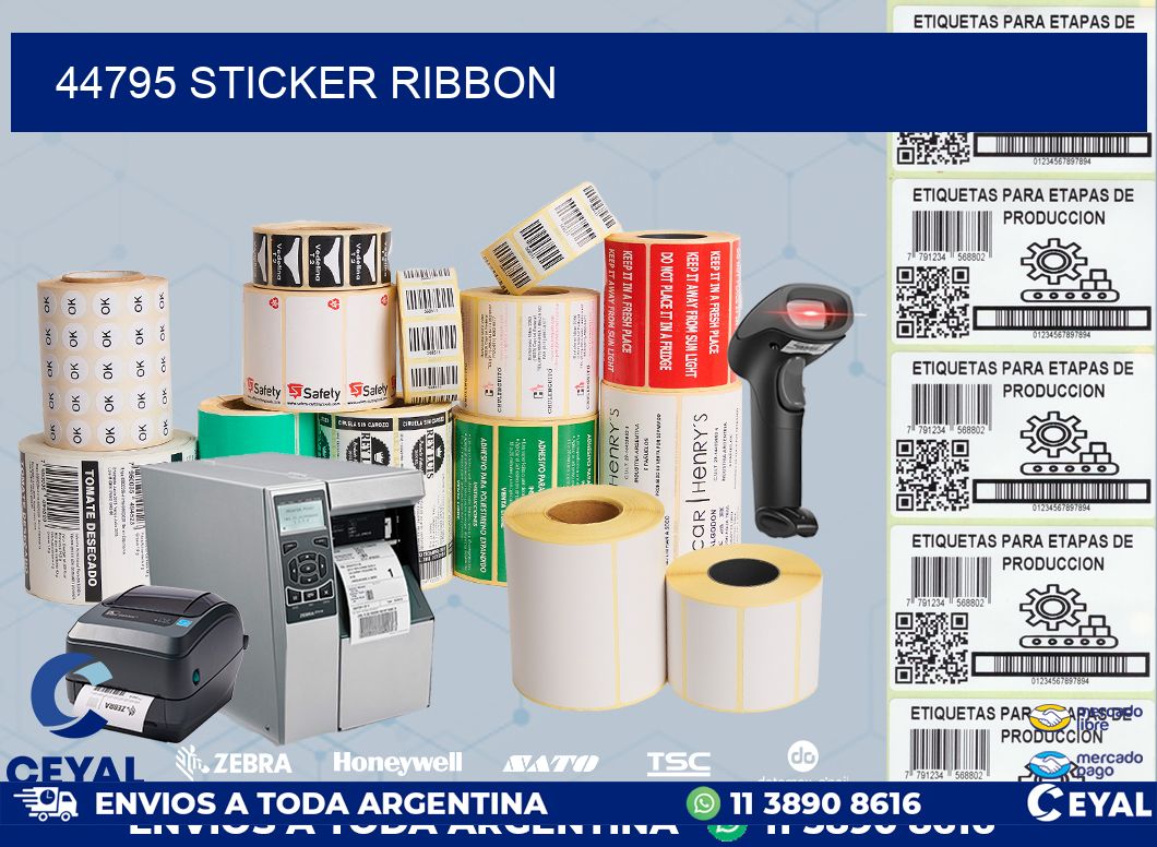 44795 sticker ribbon