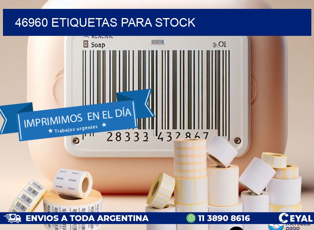 46960 ETIQUETAS PARA STOCK