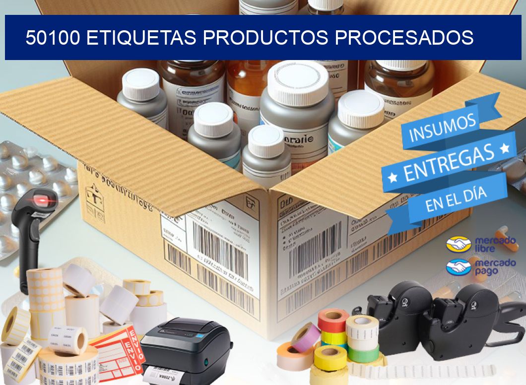 50100 Etiquetas productos procesados