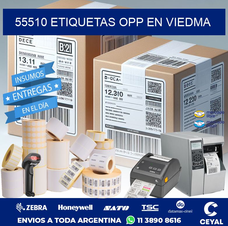 55510 ETIQUETAS OPP EN VIEDMA