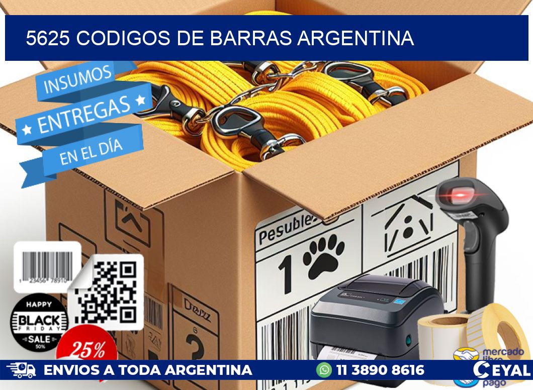 5625 CODIGOS DE BARRAS ARGENTINA