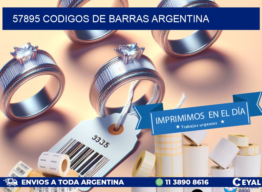 57895 CODIGOS DE BARRAS ARGENTINA
