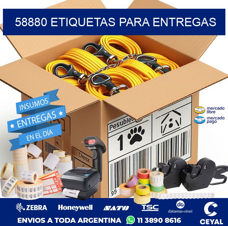 58880 ETIQUETAS PARA ENTREGAS