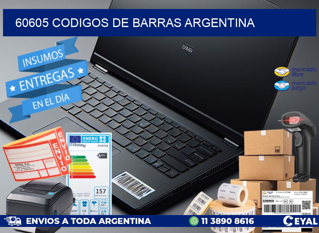 60605 CODIGOS DE BARRAS ARGENTINA
