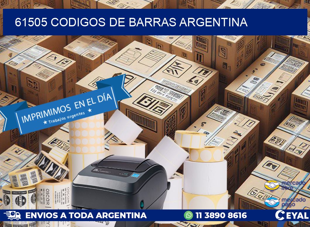 61505 CODIGOS DE BARRAS ARGENTINA