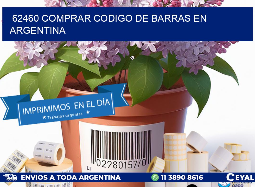 62460 Comprar Codigo de Barras en Argentina