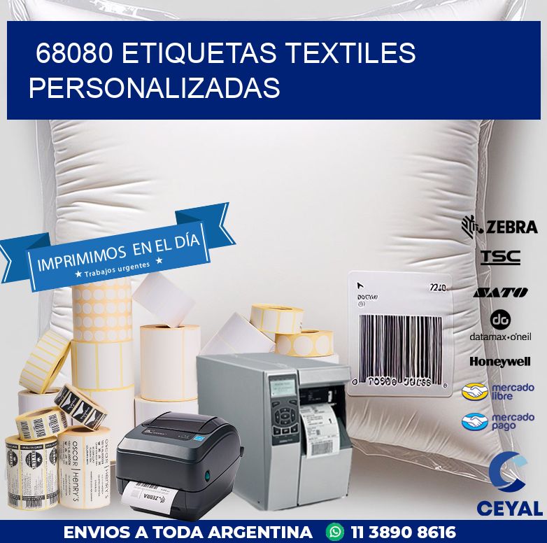 68080 ETIQUETAS TEXTILES PERSONALIZADAS