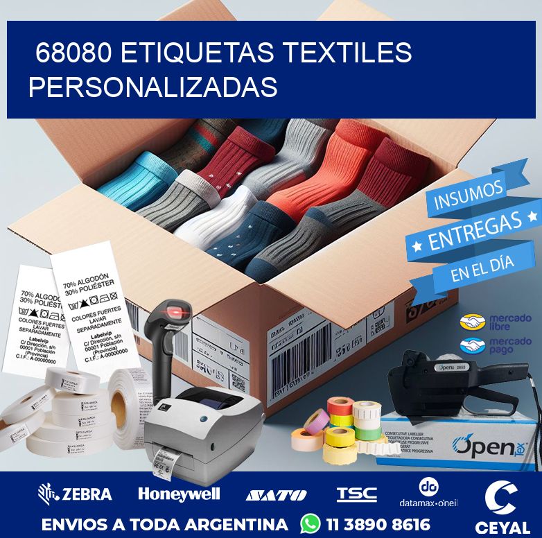 68080 ETIQUETAS TEXTILES PERSONALIZADAS