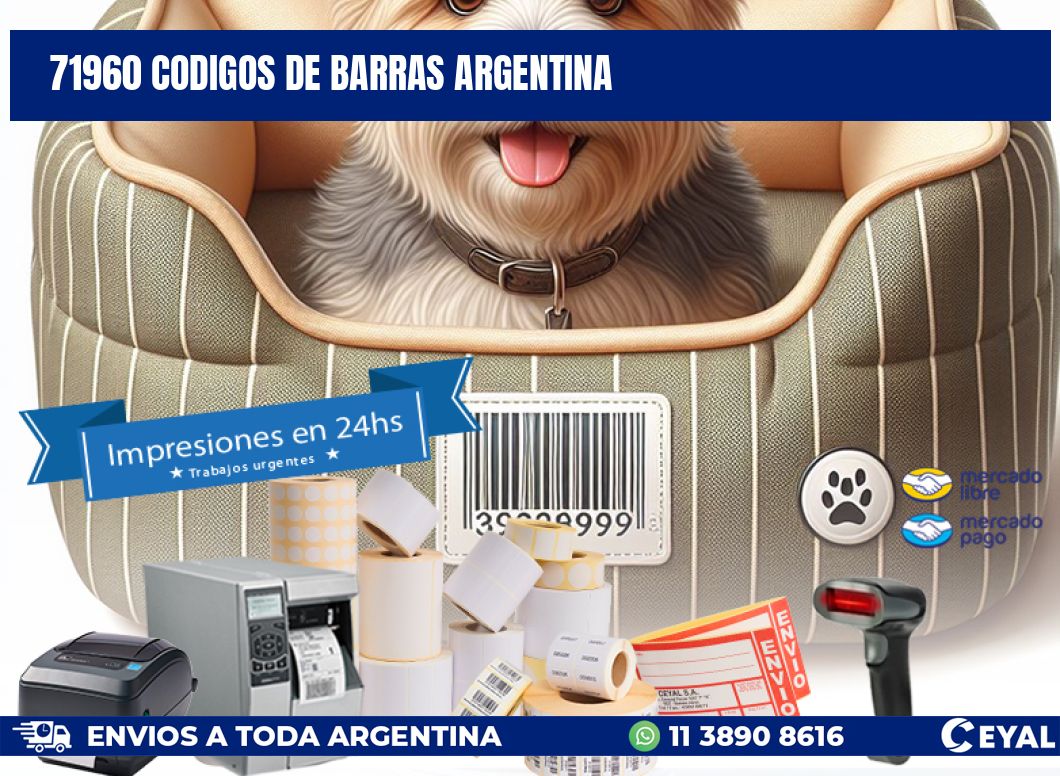 71960 CODIGOS DE BARRAS ARGENTINA