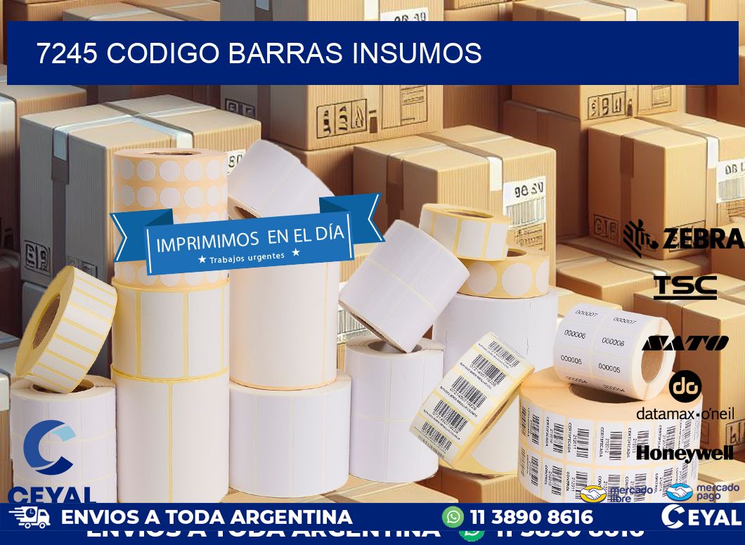 7245 CODIGO BARRAS INSUMOS