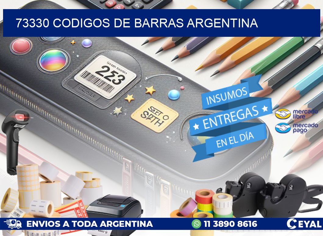 73330 CODIGOS DE BARRAS ARGENTINA