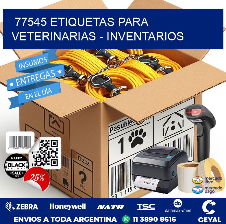 77545 ETIQUETAS PARA VETERINARIAS – INVENTARIOS