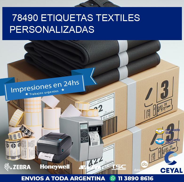 78490 ETIQUETAS TEXTILES PERSONALIZADAS