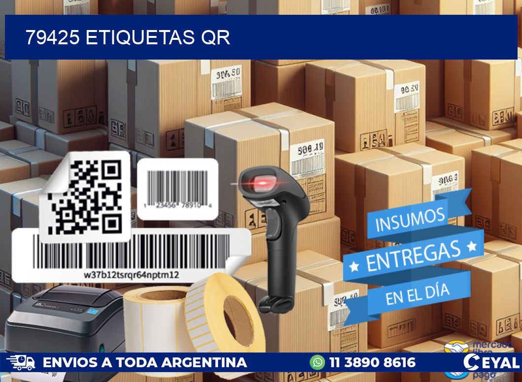 79425 etiquetas qr