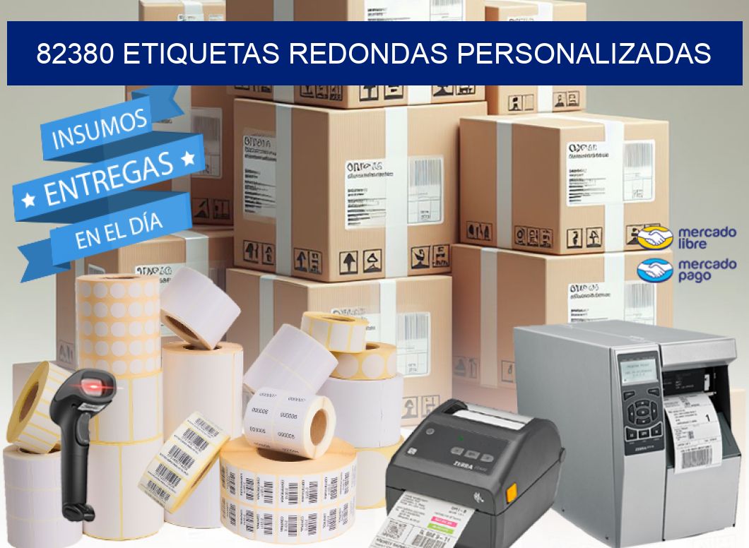82380 ETIQUETAS REDONDAS PERSONALIZADAS
