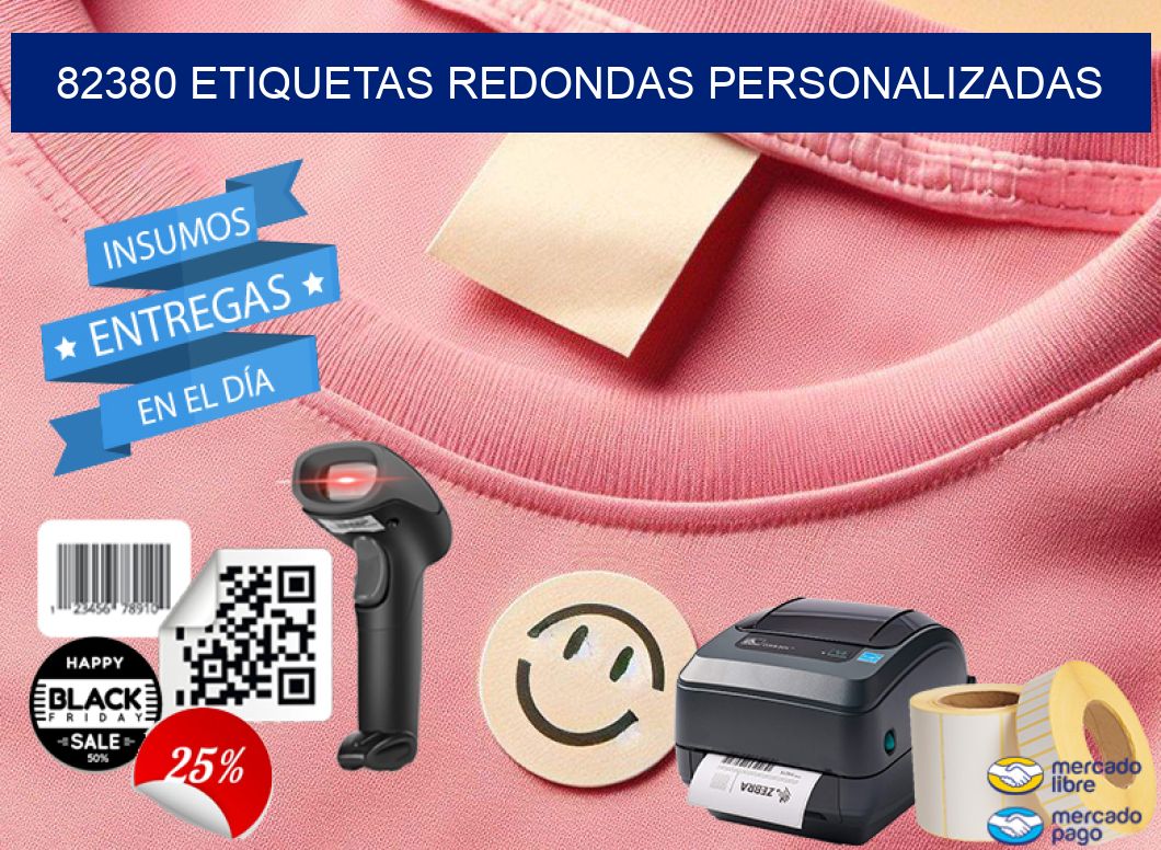 82380 ETIQUETAS REDONDAS PERSONALIZADAS