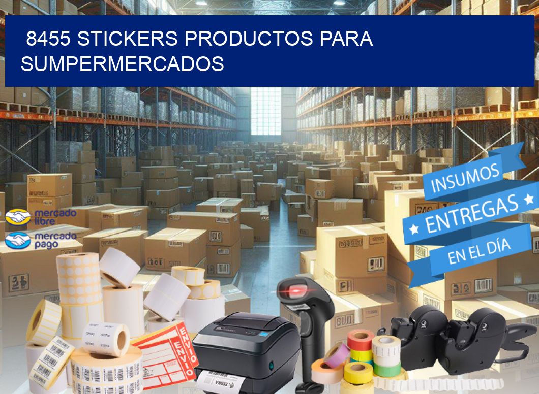 8455 STICKERS PRODUCTOS PARA SUMPERMERCADOS