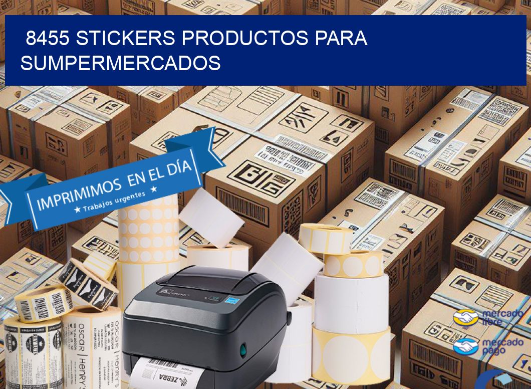 8455 STICKERS PRODUCTOS PARA SUMPERMERCADOS