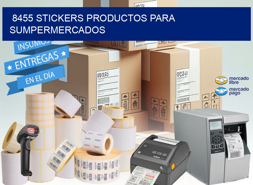 8455 STICKERS PRODUCTOS PARA SUMPERMERCADOS