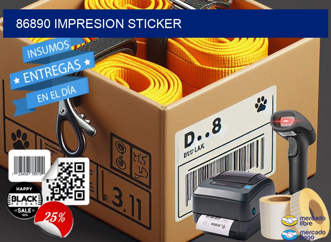 86890 Impresion sticker