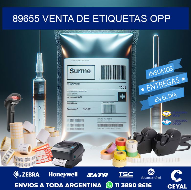 89655 VENTA DE ETIQUETAS OPP