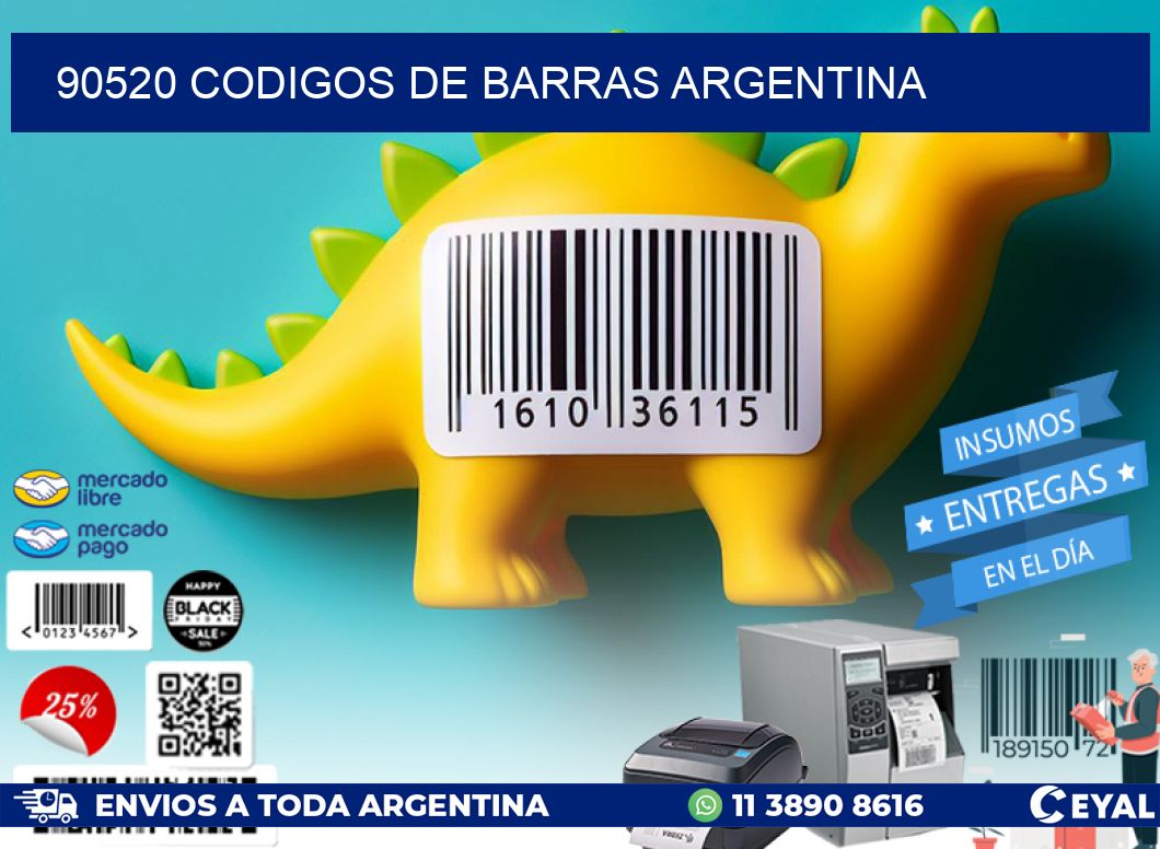 90520 CODIGOS DE BARRAS ARGENTINA