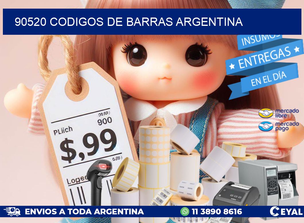 90520 CODIGOS DE BARRAS ARGENTINA