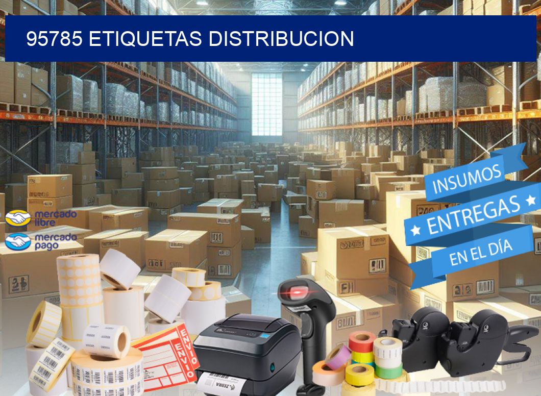 95785 etiquetas distribucion