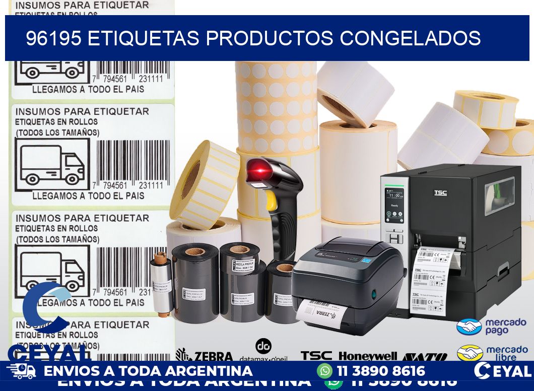 96195 Etiquetas productos congelados