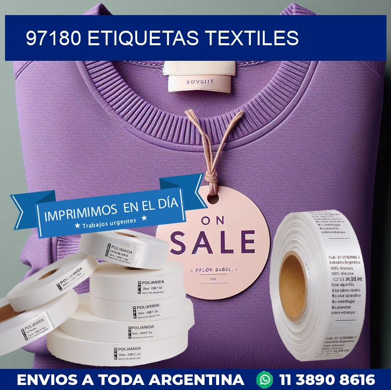 97180 ETIQUETAS TEXTILES