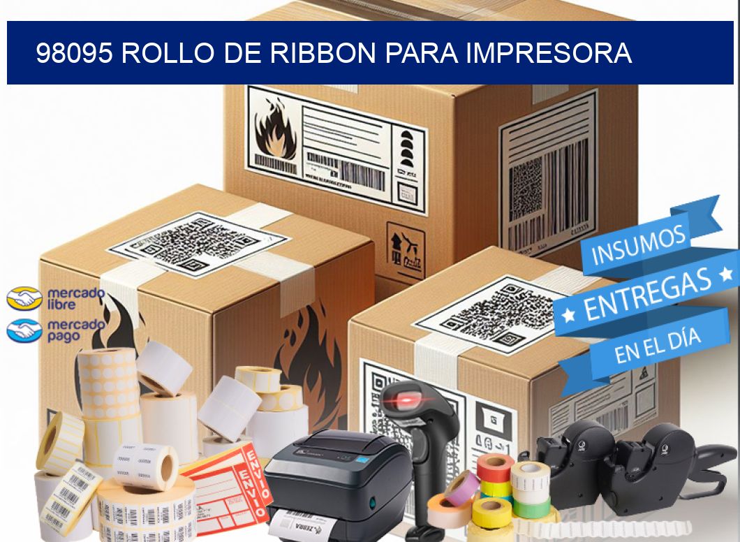 98095 ROLLO DE RIBBON PARA IMPRESORA