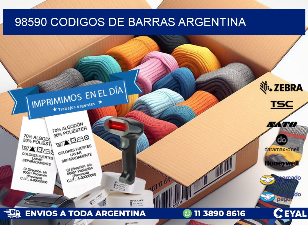 98590 CODIGOS DE BARRAS ARGENTINA