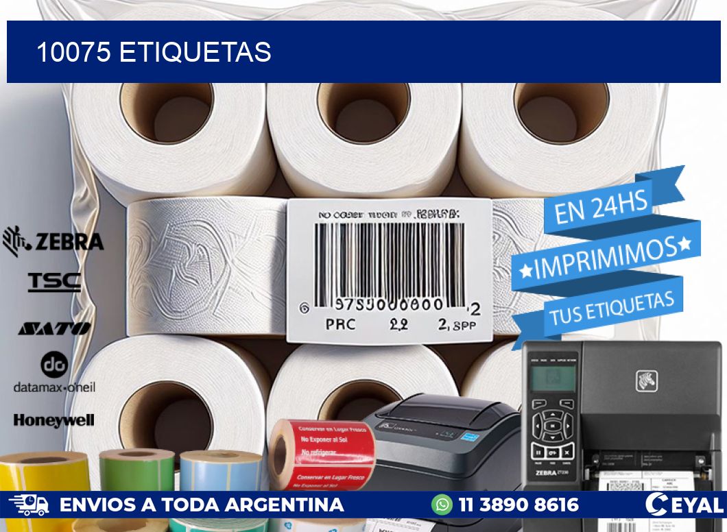 10075 ETIQUETAS